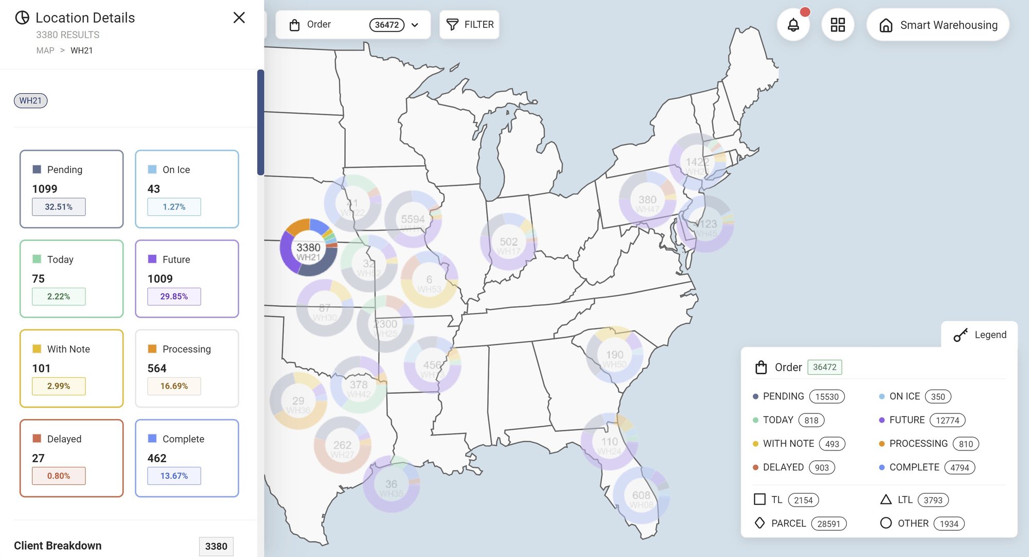 Smart Visibility Map View Feature