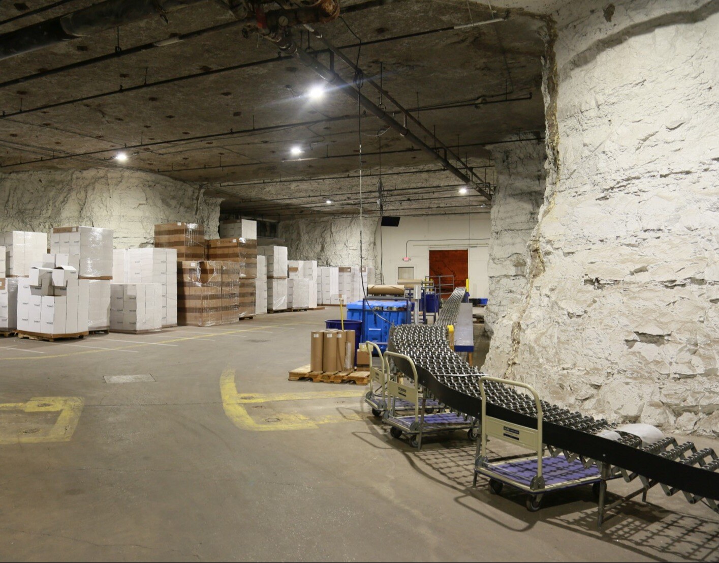 warehouse 18 "the caves" in Kansas City, Missouri